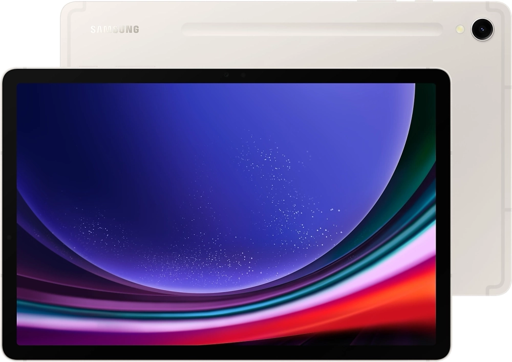 Планшет Samsung Galaxy Tab S9 SM-X710 8 Gen 2 (3.36) 8C RAM8Gb ROM128Gb 11" AMOLED 2X 2560x1600 Android 13 бежевый 13Mpix 12Mpix BT WiFi microSD 1Tb 8400mAh