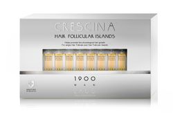 Crescina HFI Hair Follicular Islands RE-GROWTH 1900 Лосьон для стимуляции роста волос, для мужчин (40 ампул по 3,5 мл)