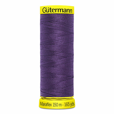Нитки для трикотажа Gutermann Maraflex 120 (150 метров), 5 кат. | 257 пыльно-фиолетовый