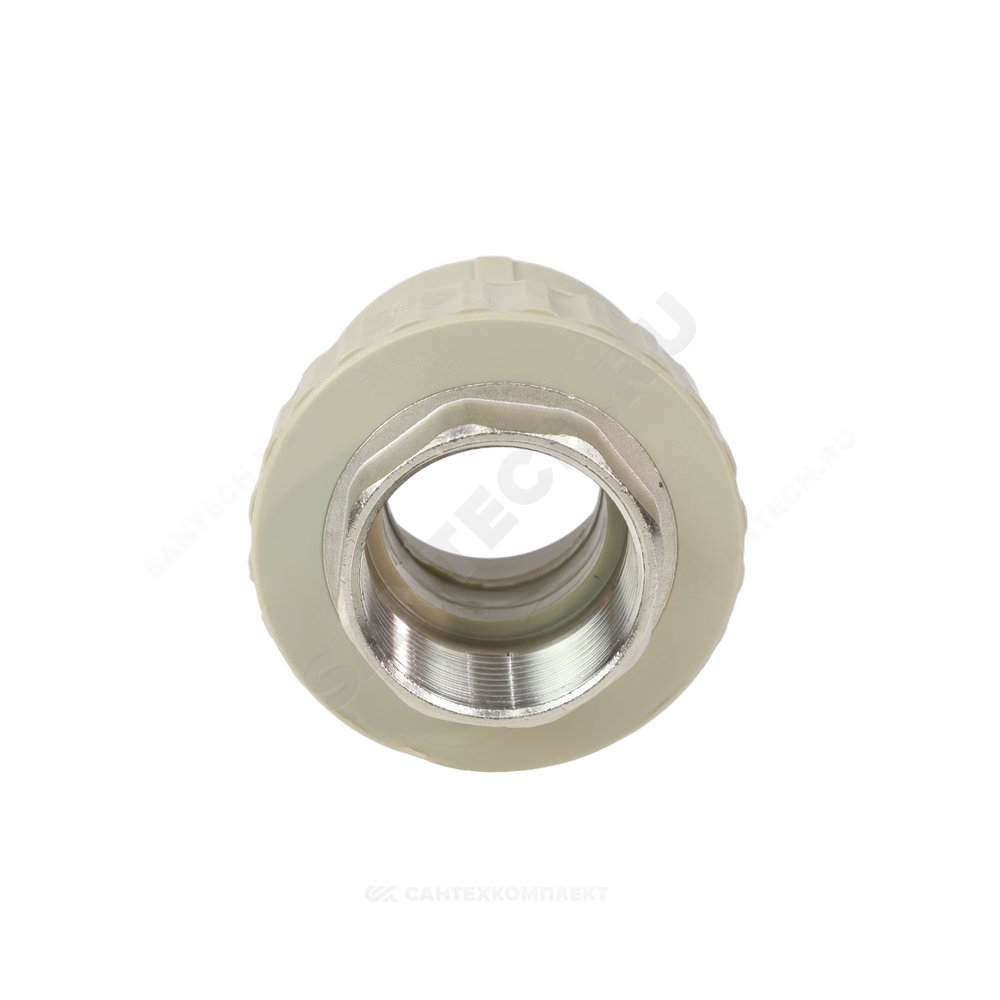 Муфта PP-R комбинированная серая Дн 40х1 1/4" ВР под ключ VALFEX 10134040Г