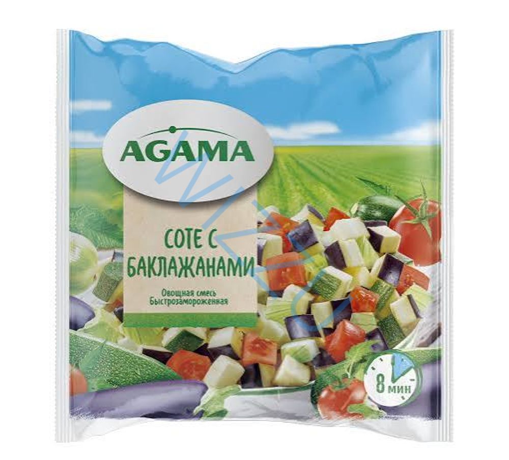 Соте с баклажанами AGAMA 400  гр