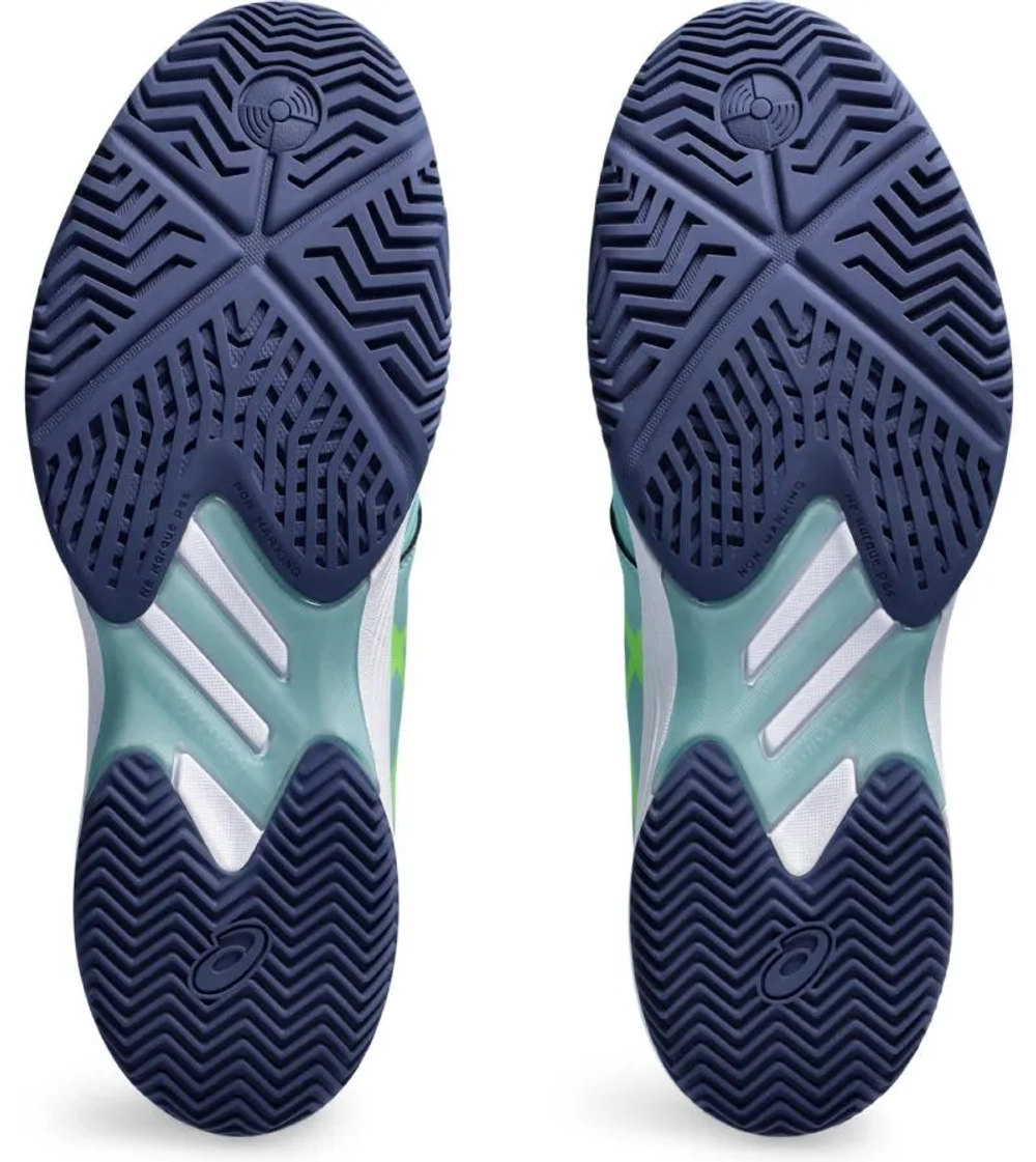 Мужские кроссовки для Padel Asics Solution Swift FF Padel - teal tint/electric lime