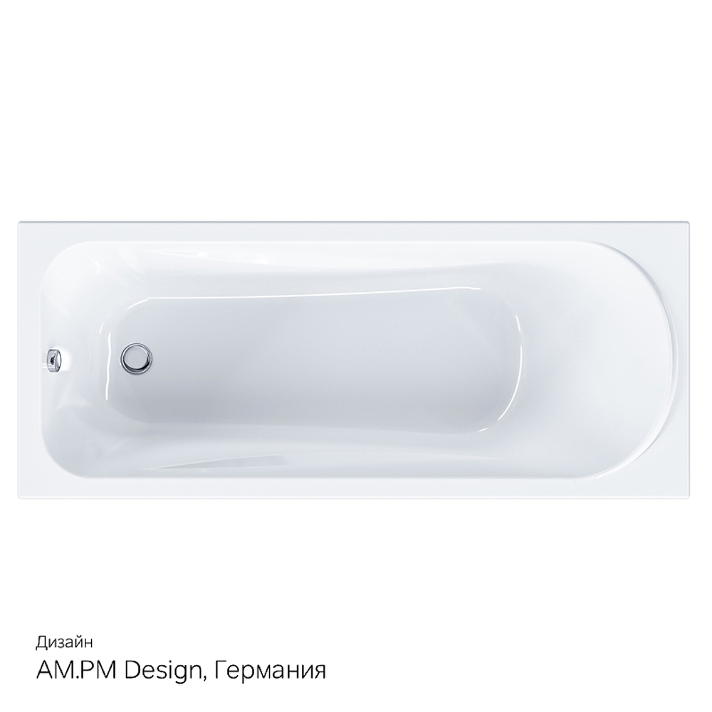 Акриловая ванна AM.PM Sense (АМ.ПМ Сенс) 170x70, W76A-170-070W-A