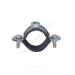 Хомут крепежный сталь оц с резиновой прокладкой Дн 32-38 (1") М12 б/к