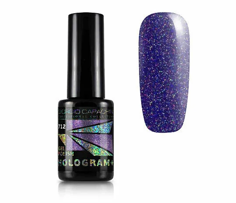 Гель-лак трехфазный Hologram+ GC 7 мл №712