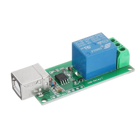 Реле 5v одноканальное с разъемом Type-B