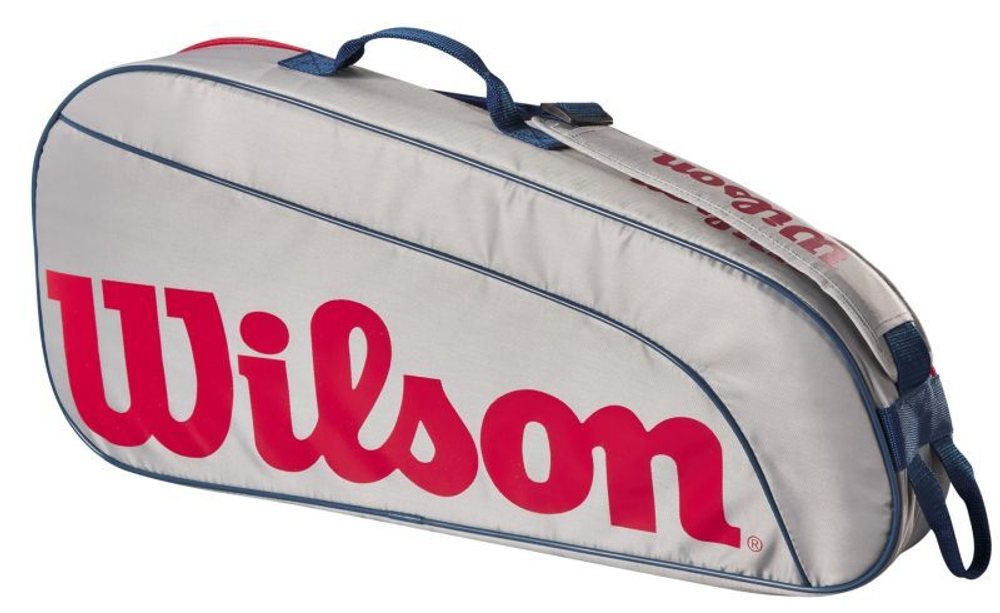 Сумка теннисная Wilson Junior 3 PK Racket Bag - красный