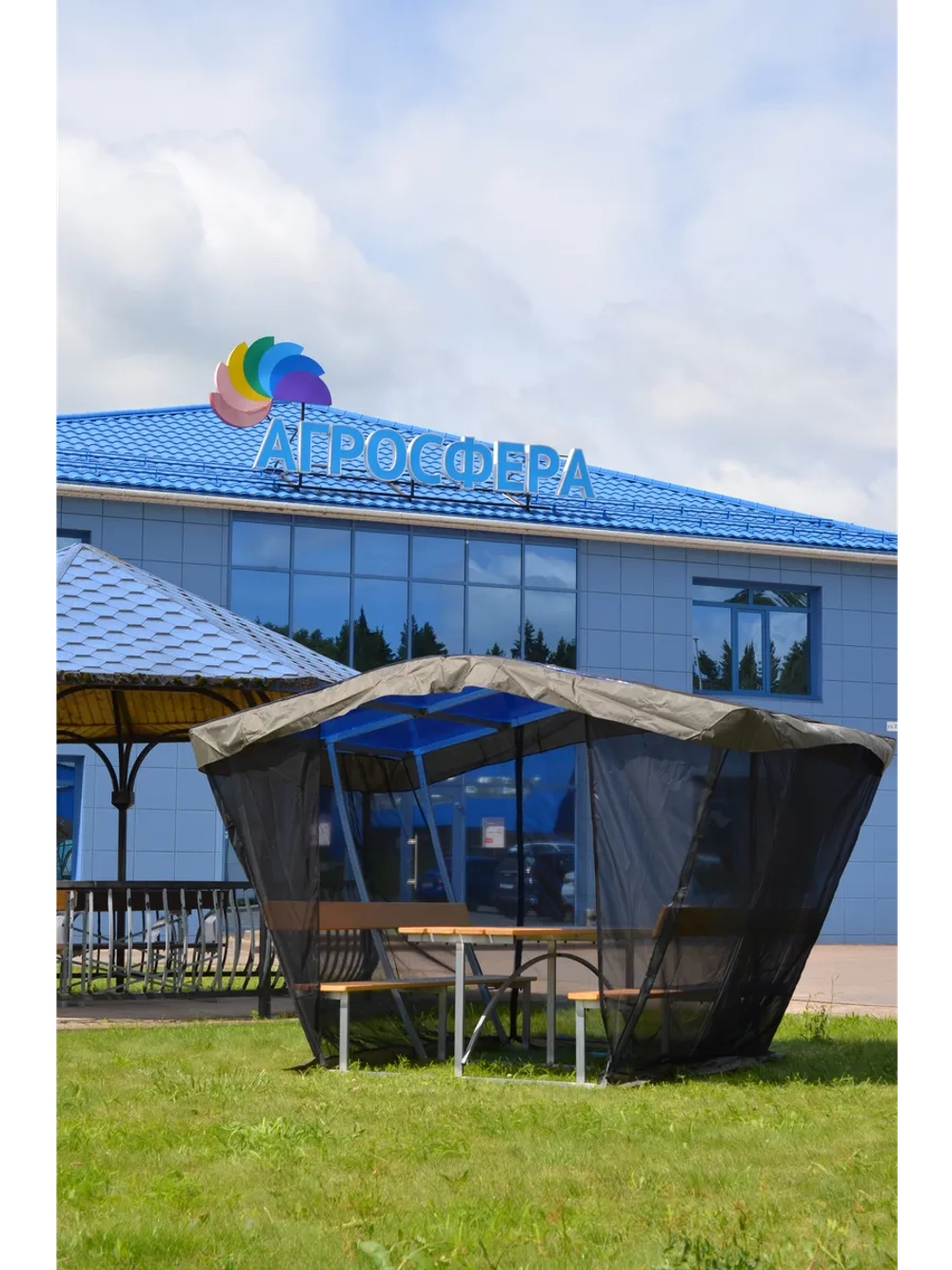 Москитная сетка для беседки Агросфера-Тюльпан