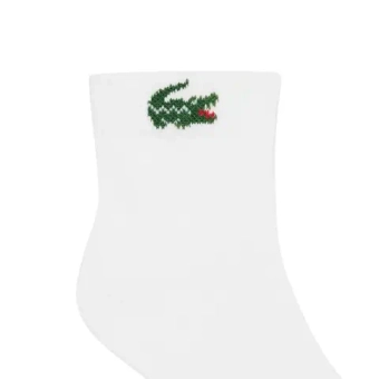Теннисные носки Lacoste Low 3P - white