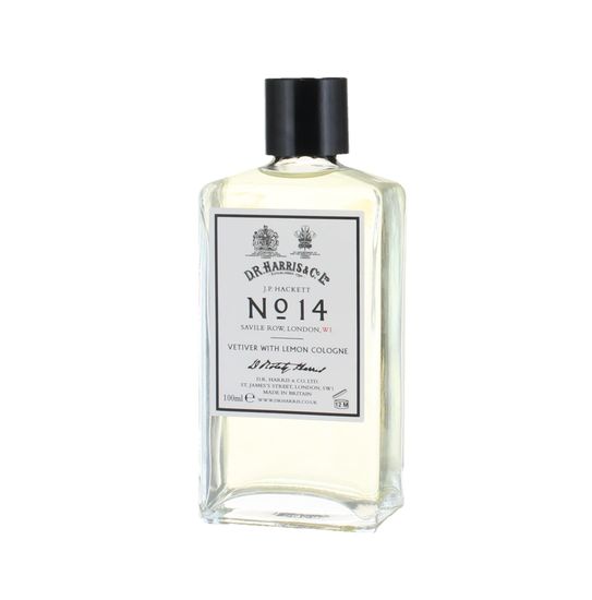 Одеколон после бритья D.R. Harris, No. 14 Vetiver with Lemon, 100мл