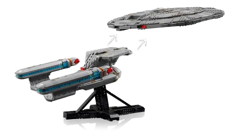 Конструктор LEGO Icons 10356 Star Trek U.S.S. Enterprise NCC-1701-D