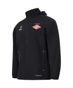Куртка ветрозащитная Jögel PREMIER PerFormPROOF Spartak FZ Rain Jacket, черный