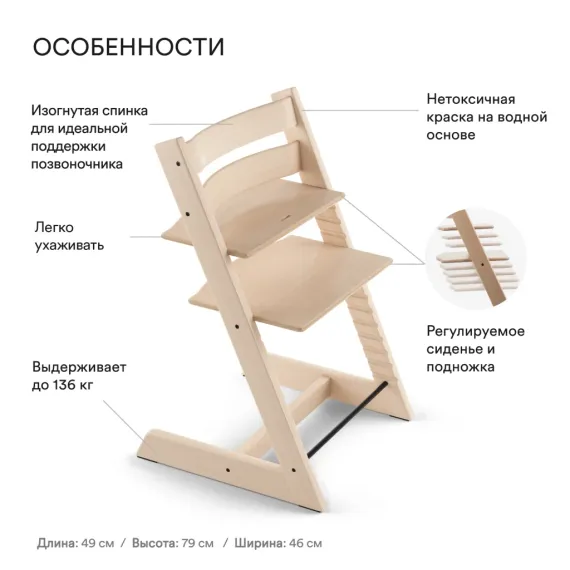 Стульчик для кормления Stokke Tripp Trapp