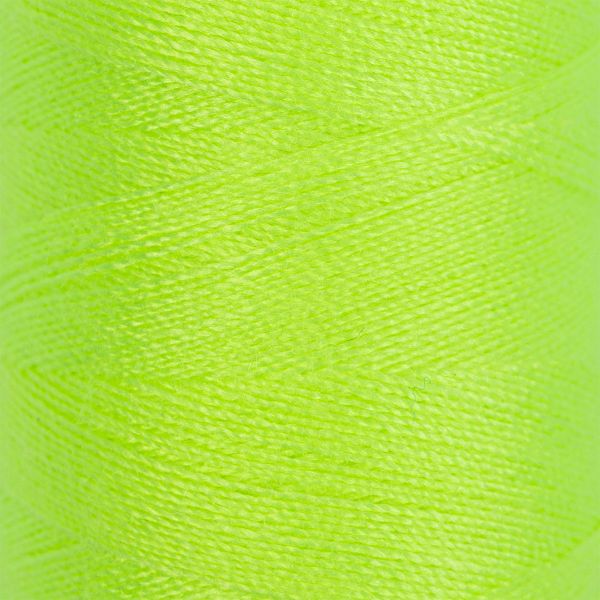 Нитки швейные бытовые Gamma 40/2, 365 м / 10 кат, 201 ярко-лимонный