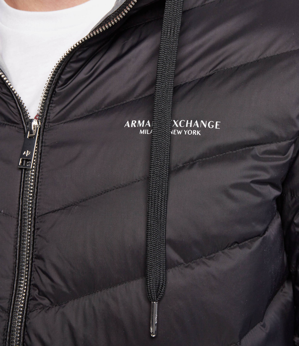 пуховая куртка Armani Exchange - черный(8NZB53 ZNW3Z)