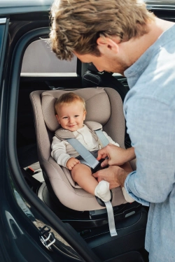 Автокресло 0+/1 Britax Roemer DUALFIX PRO M Style Mineral Grey 2000040891, до 18 кг, (61 до 105 см), серый