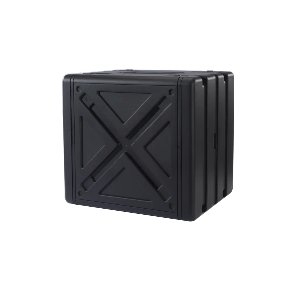 Ударопрочный пластиковый Рэковый кейс 10 юнитов KZCASE@RACK10U
