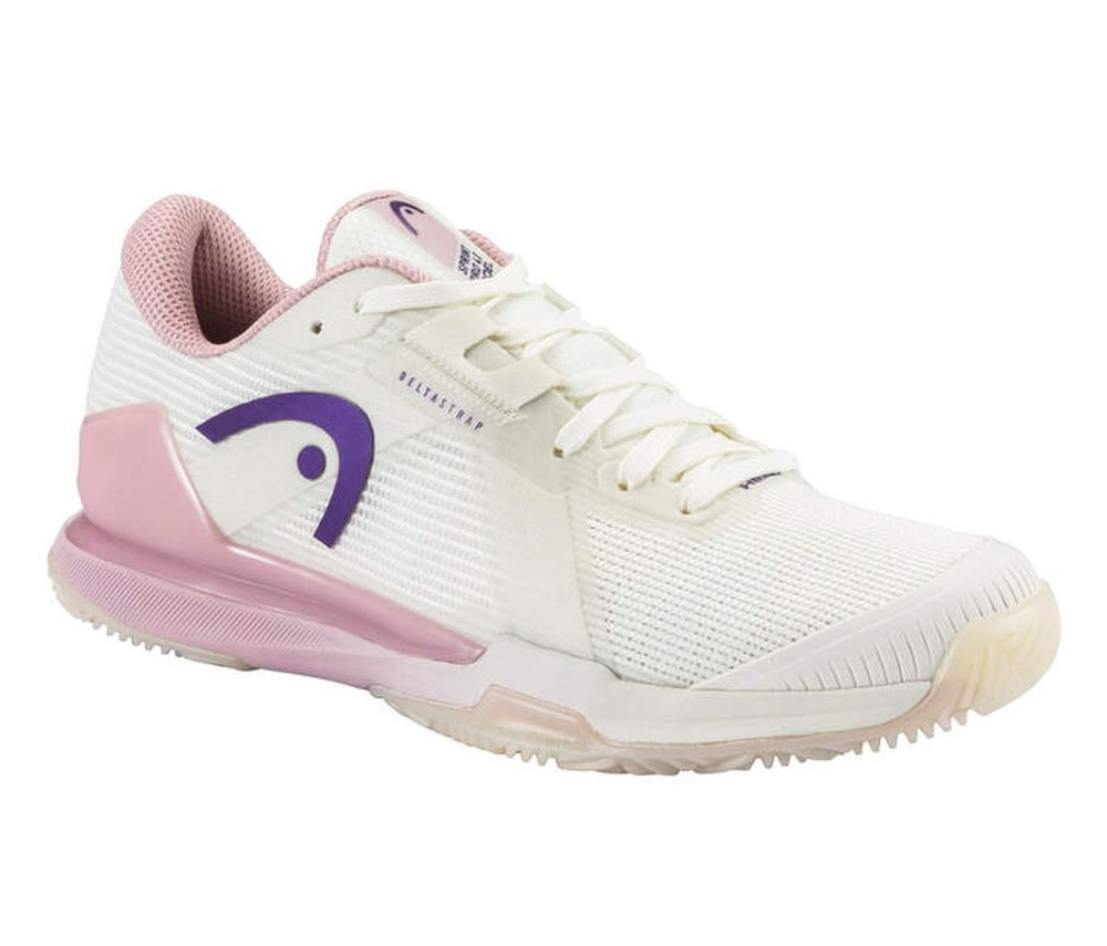 Женские кроссовки для падела Head Sprint Pro 4.0 Padel — chalk white/english rose