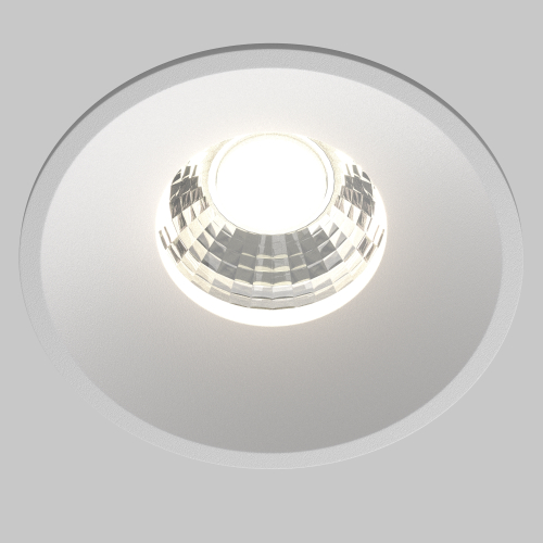 Встраиваемый светодиодный светильник Maytoni Round DL058-12W-DTW-W
