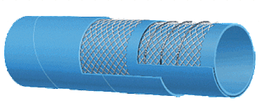 Рукав для кислот и химвеществ DN 051 P=16 серия 509OE (S&D, UHMWPE)