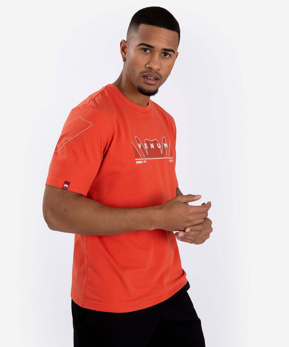 Футболка Venum Snake Print Fluo Orange