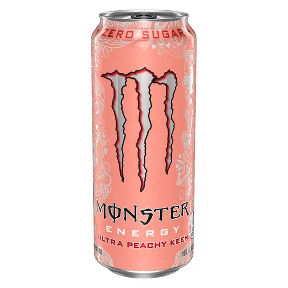 Энергетический напиток Monster Energy Ultra Peachy Keen БЕЗ САХАРА 500 мл