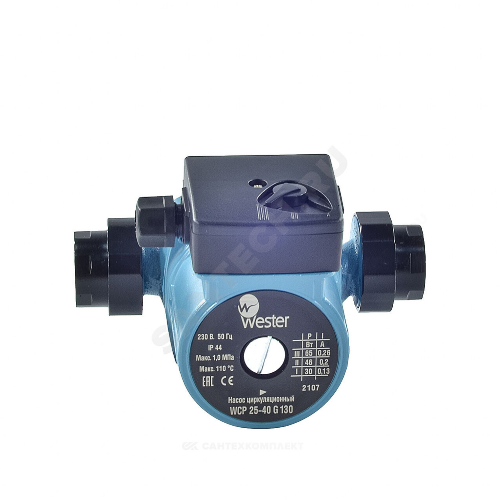 Насос циркуляционный с мокрым ротором WCP 32-40G PN10 230B/50Гц Wester 0-18-0020