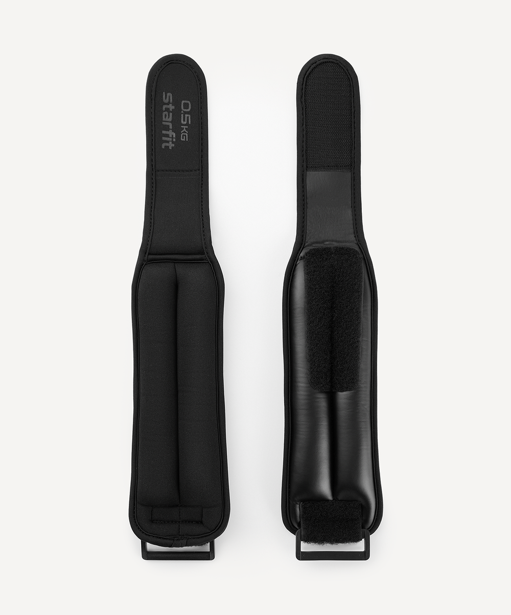 Утяжелители STARFIT WT-701, 0,5 кг, черный