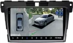 Магнитола для Mazda CX-7 2006-2012 - Teyes CC3-2K-360 на Android 10, Быстрая, 2K QLED, CarPlay, 4G SIM-слот, 4 камеры в комплекте