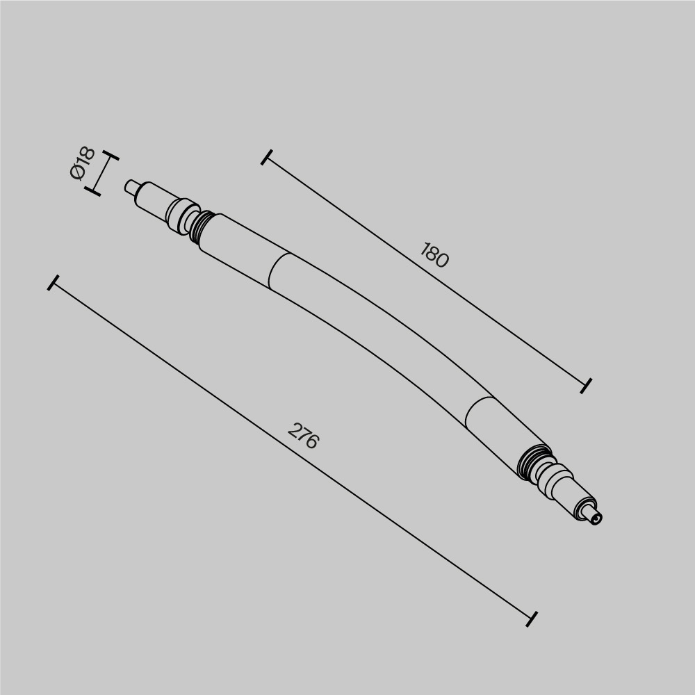 Гибкий коннектор для системы Maytoni AXITY CA005FC-B