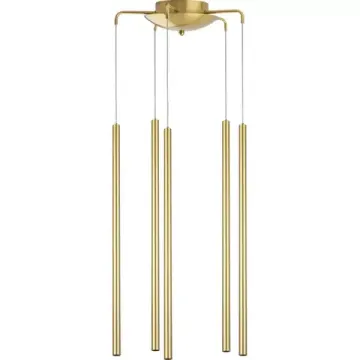 Подвесной светильник LED 25W 4000К L5T747343 золото Tubo Lightstar