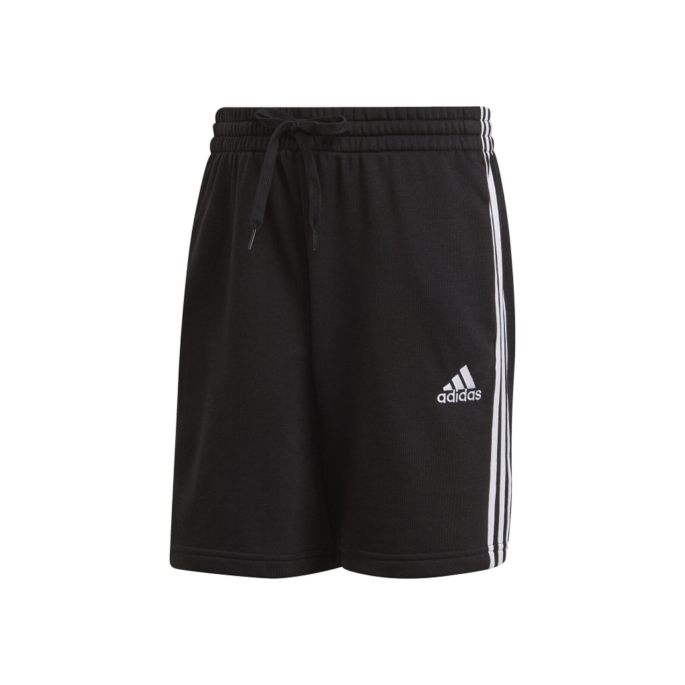 Мужские теннисные шорты adidas Essentials French Terry 3-Stripes Shorts Men - Black, White