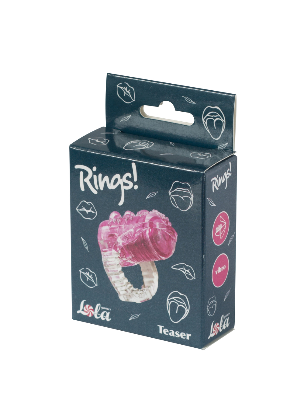 Насадка на язык Rings Teaser pink 0116-00Lola