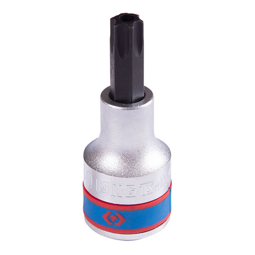 KING TONY (402750) Насадка (бита) торцевая 1/2", L = 60 мм, TORX с отверстием, T50