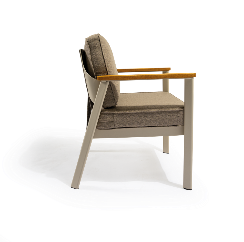 Комплект мебели Isra Dining Set. Алюминий, ироко. Поставка 45 дней.