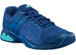 Meskie buty tenisowe Babolat Propulse Blast Clay Men - dark blue/viridian green
