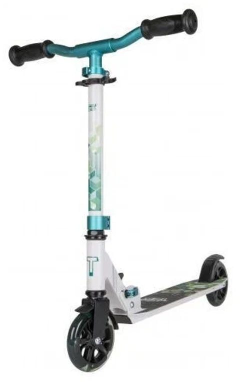 Самокат Тech Тeam Comfort 125R White/Celadon 1/4 белый/бирюзовый