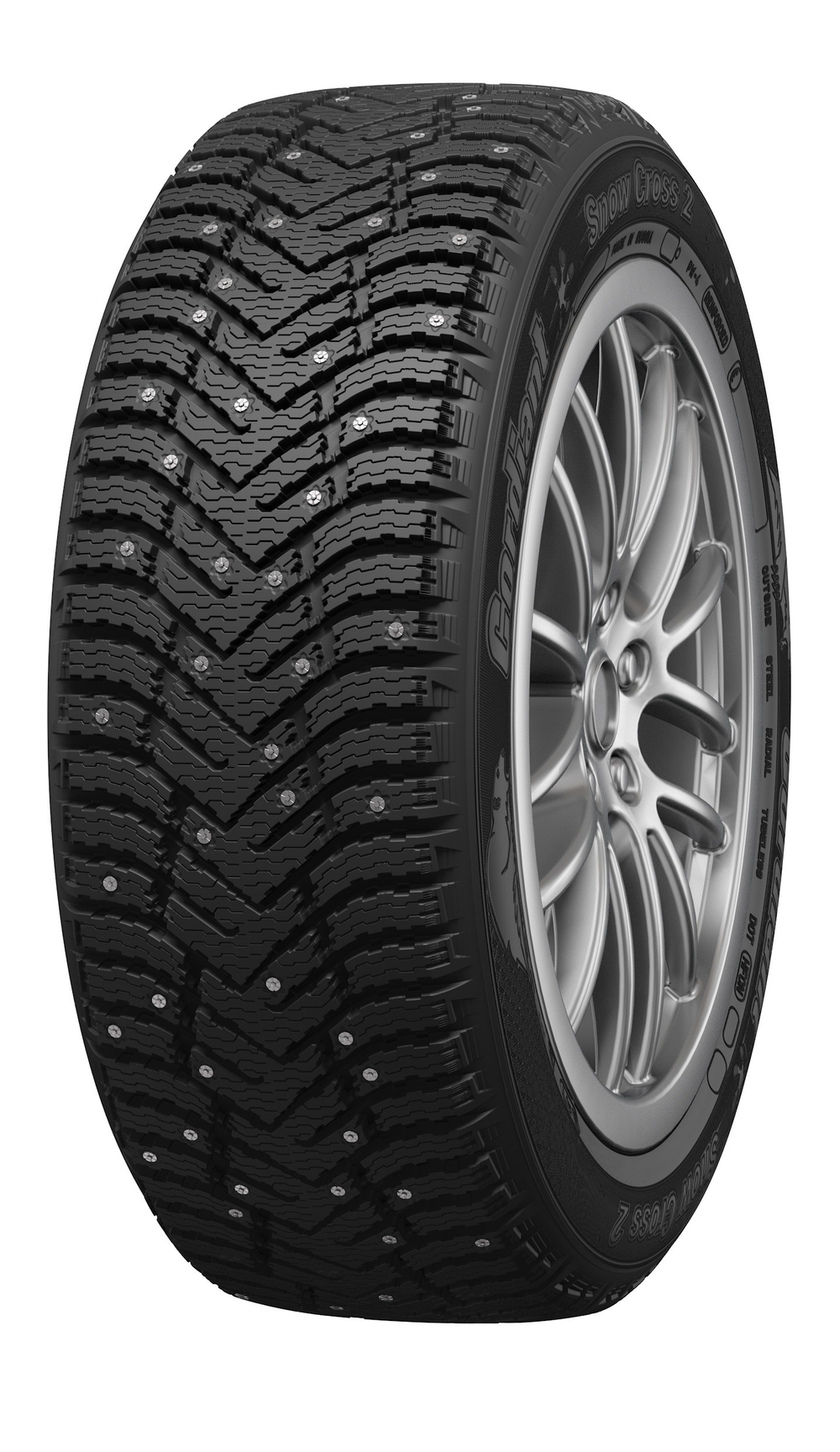 Легковая шина CORDIANT Snow Cross 2  86T 175/65R14 б/к Ошип.