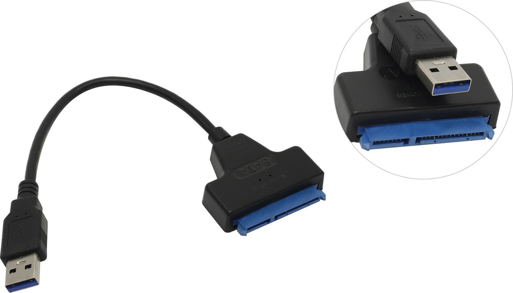 Кабель-адаптер USB3.0 -> SATA VCOM CU815