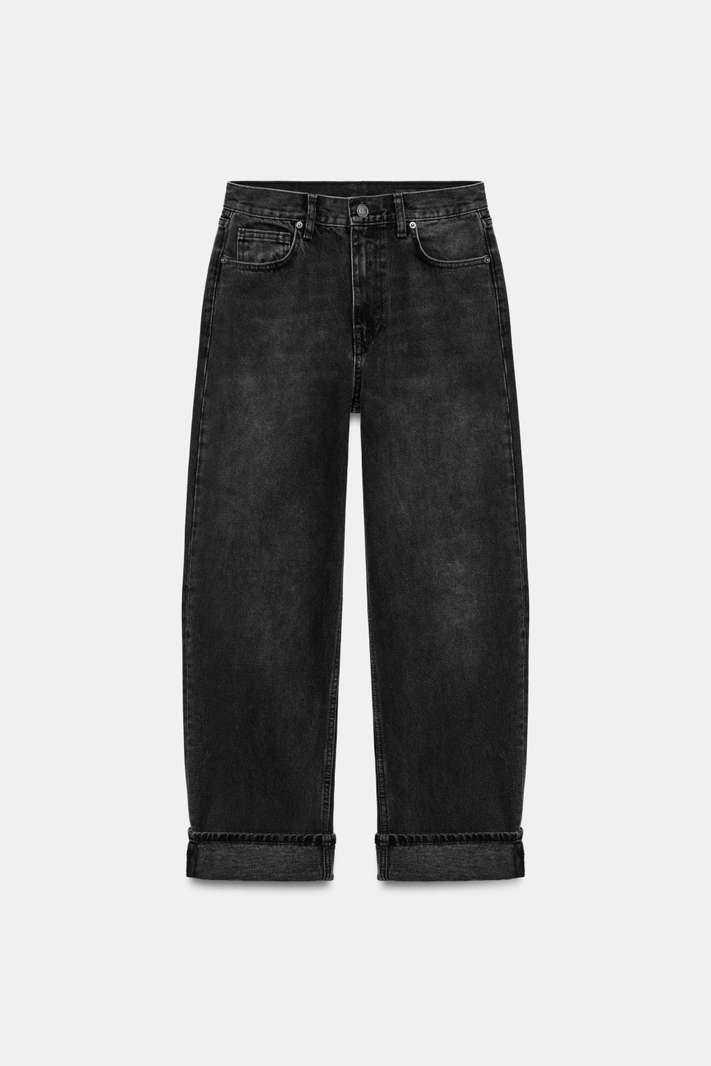 ДЖИНСЫ BAGGY СО СРЕДНЕЙ ПОСАДКОЙ — ZW COLLECTION — ZARA