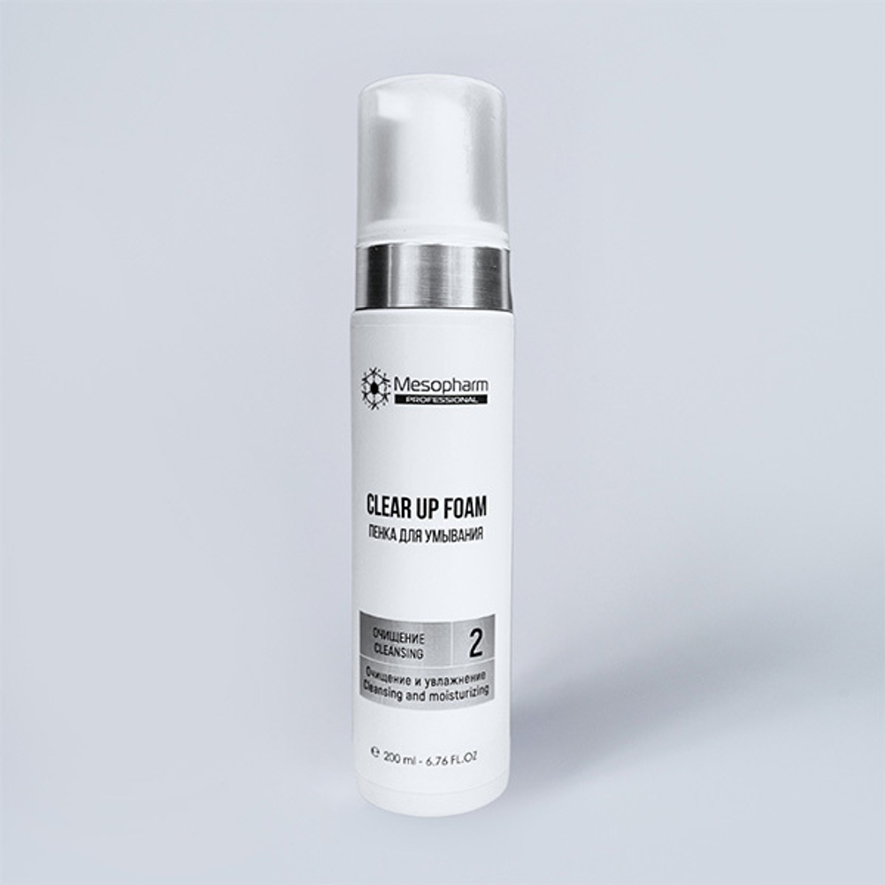 Пенка для умывания Mesopharm Professional Clear Up Foam 200мл