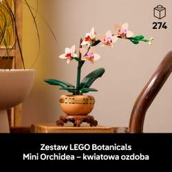 Конструктор LEGO Botanicals 10343 Маленькая орхидея
