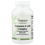 Vitacost, Everyday, комплекс витаминов B100, 100 капсул