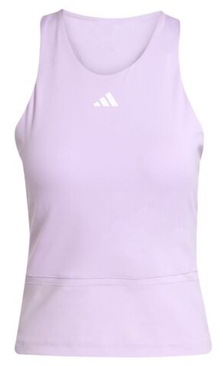 Топ теннисный Adidas Tennis Climacool Mid-Length Y-Tank - powder plum
