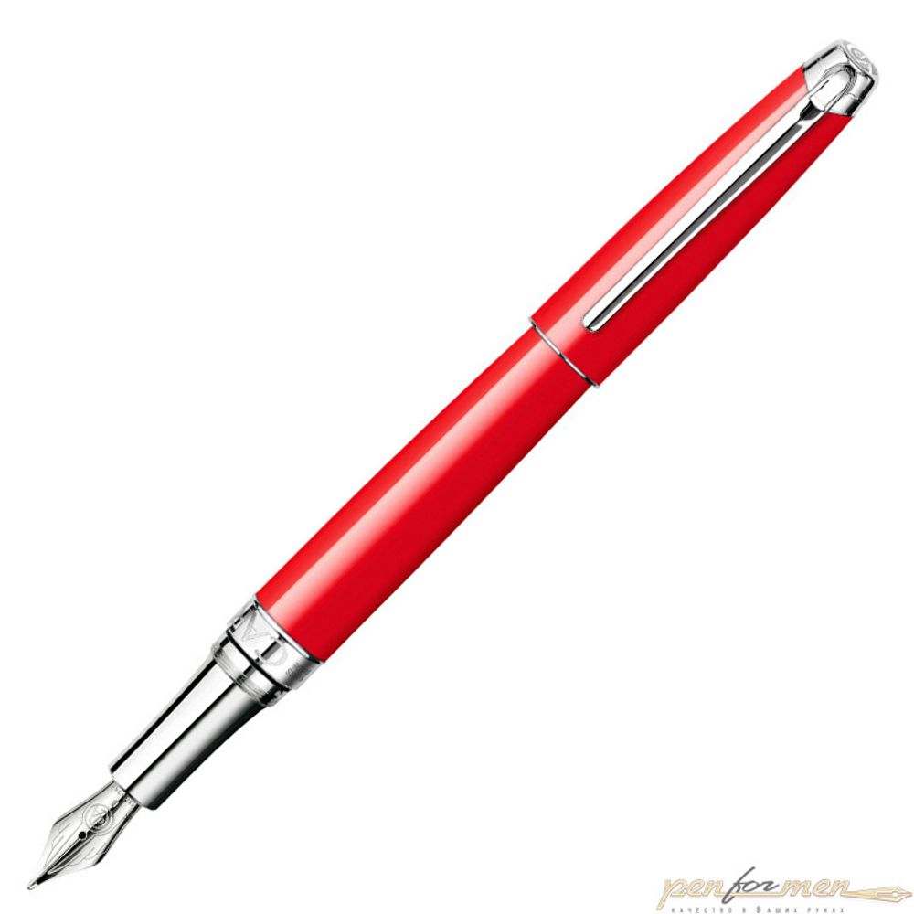 Перьевая ручка Carandache Leman Scarlet red lacquered SP (4799.760)