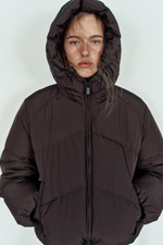 СТЕГАНЫЙ АНОРАК С КАПЮШОНОМ WATER REPELLENT WINDPROOF — ZARA