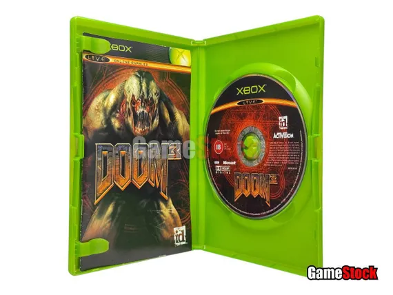 Xbox Original Doom 3 (Б/У, Английская версия)