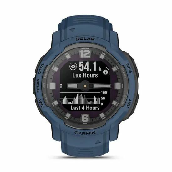 Часы Garmin Instinct Crossover Solar, Tidal Blue 010-02730-02