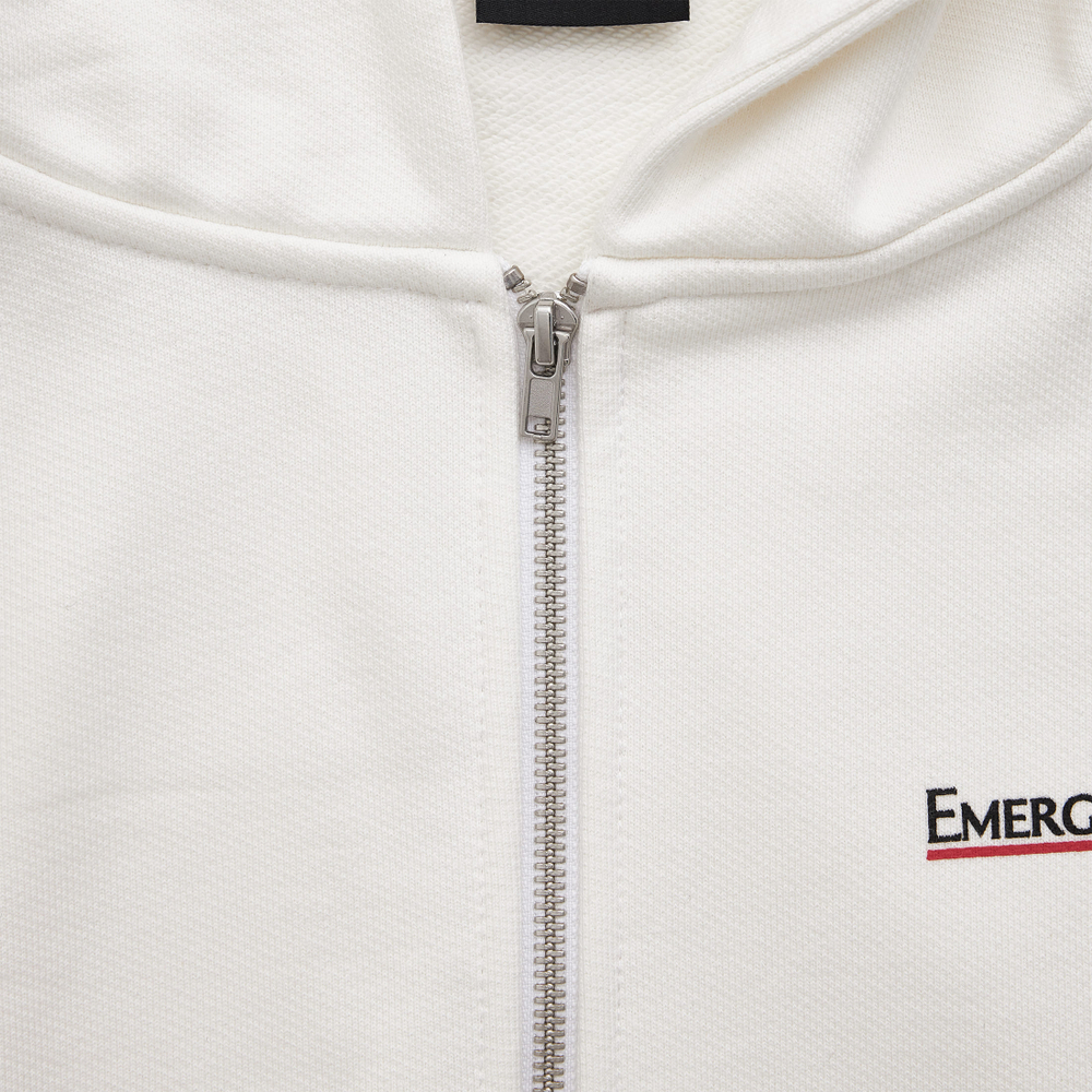 AIRWAYS ZIP-UP HOODIE OVERSIZED