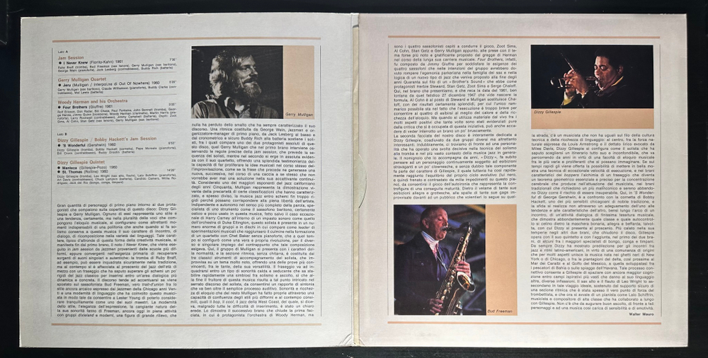 Giganti Del Jazz Vol. 30 - Dizzy Gillespie, Gerry Mulligan (Италия 1981г.)